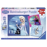Ravensburger 3x49 Parça Puzzle Walt Disney Frozen 092697