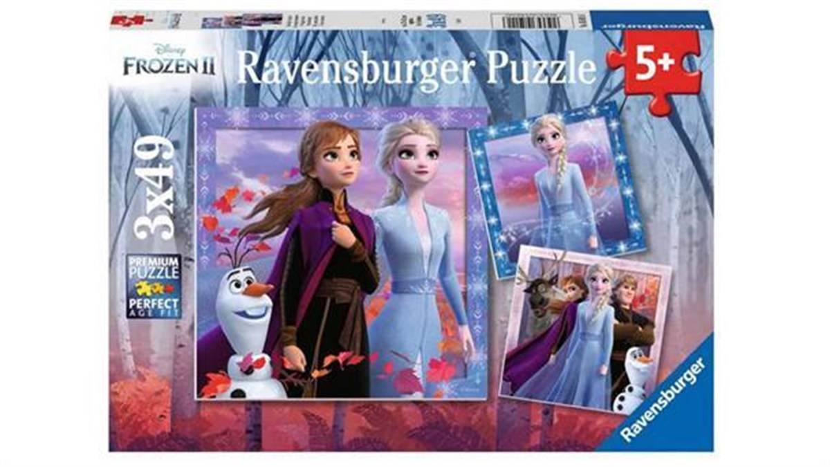 Ravensburger 3x49 Parça Puzzle Walt Disney Frozen 2 050116 | Toysall