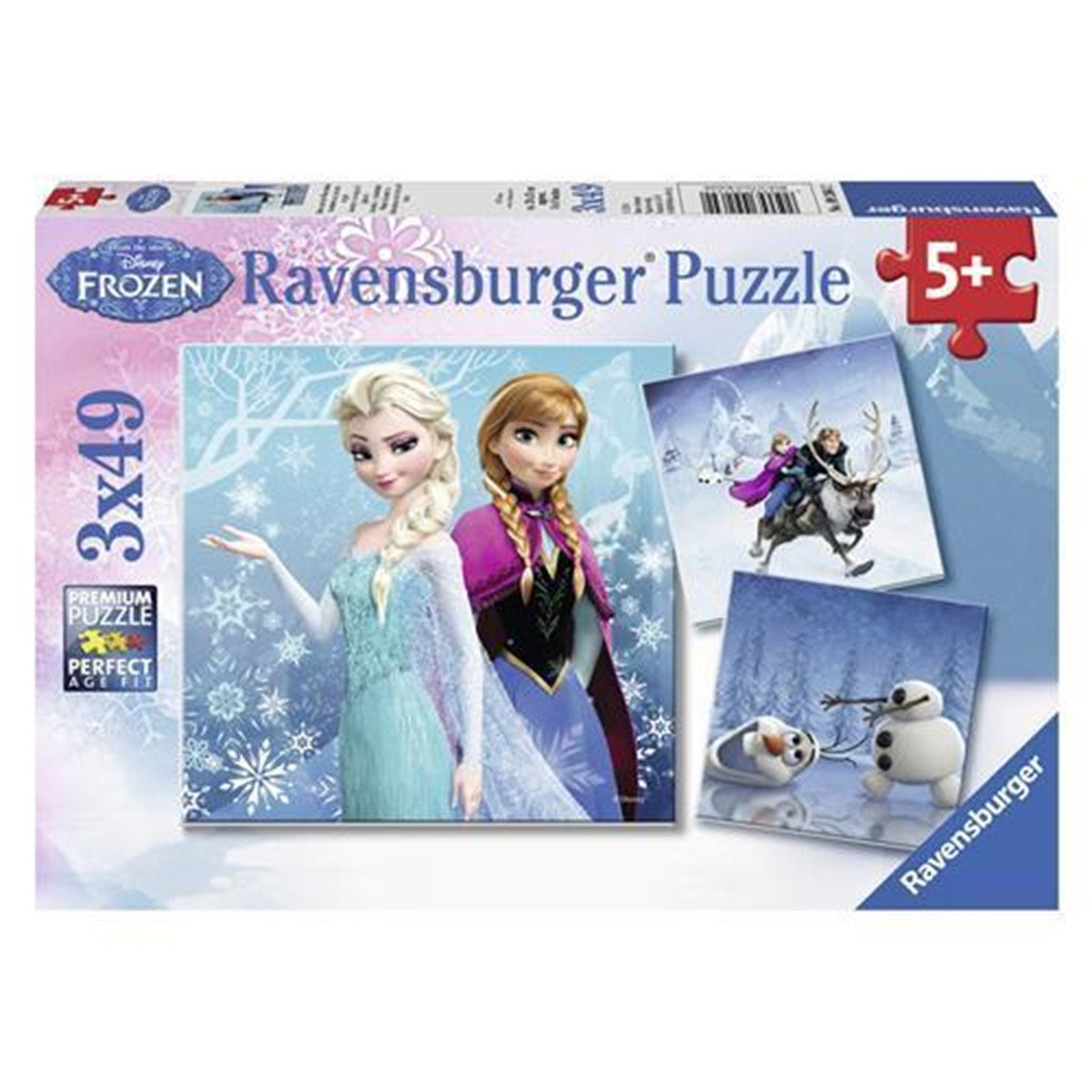Ravensburger 3x49 Parça Puzzle Walt Disney Frozen Kış Macerası 092642 | Toysall