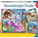 Ravensburger 3x49 Parça Puzzle Walt Disney Mermaid 080632 | Toysall