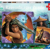 Ravensburger 3x49 Parça Puzzle Walt Disney Raya 050987