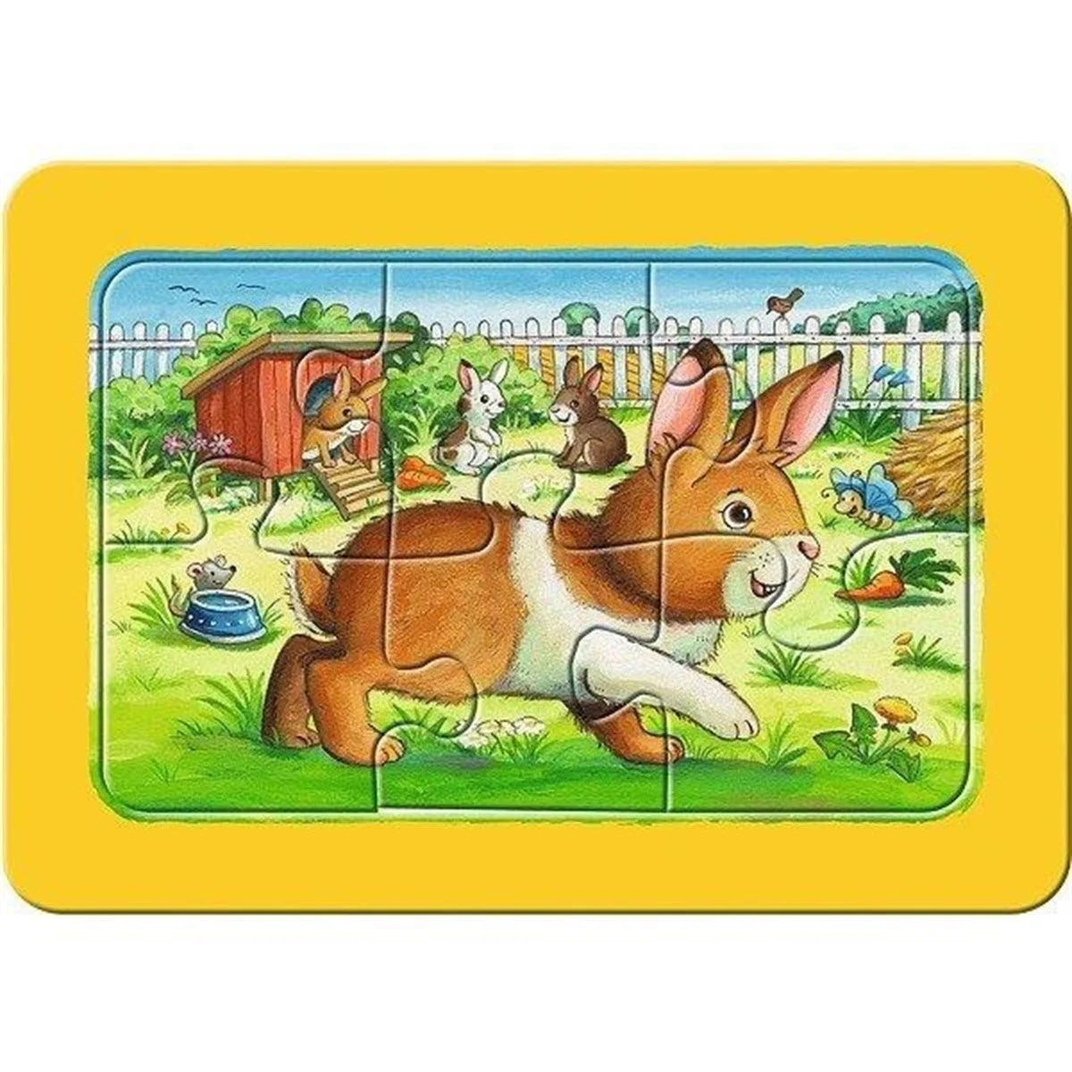 Ravensburger 3x6 Parça Puzzle Animal Friends 070626 | Toysall