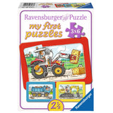 Ravensburger 3x6 Parça Puzzle Araçlar 065738 | Toysall