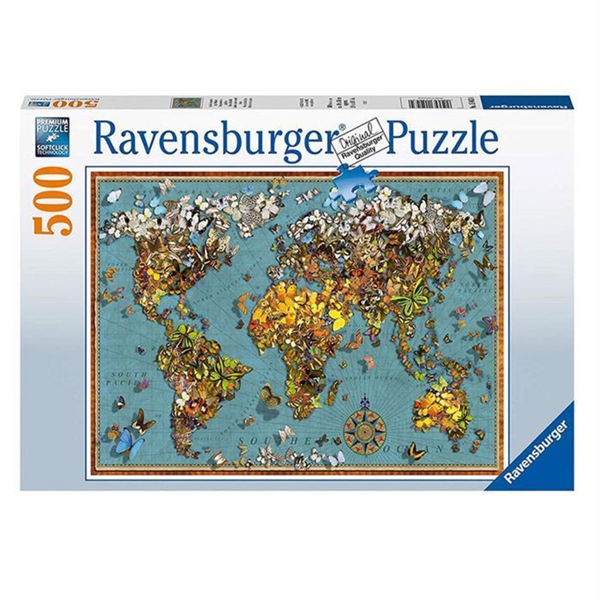 Ravensburger 500 Parça Puzzle Butterflies 150434 | Toysall