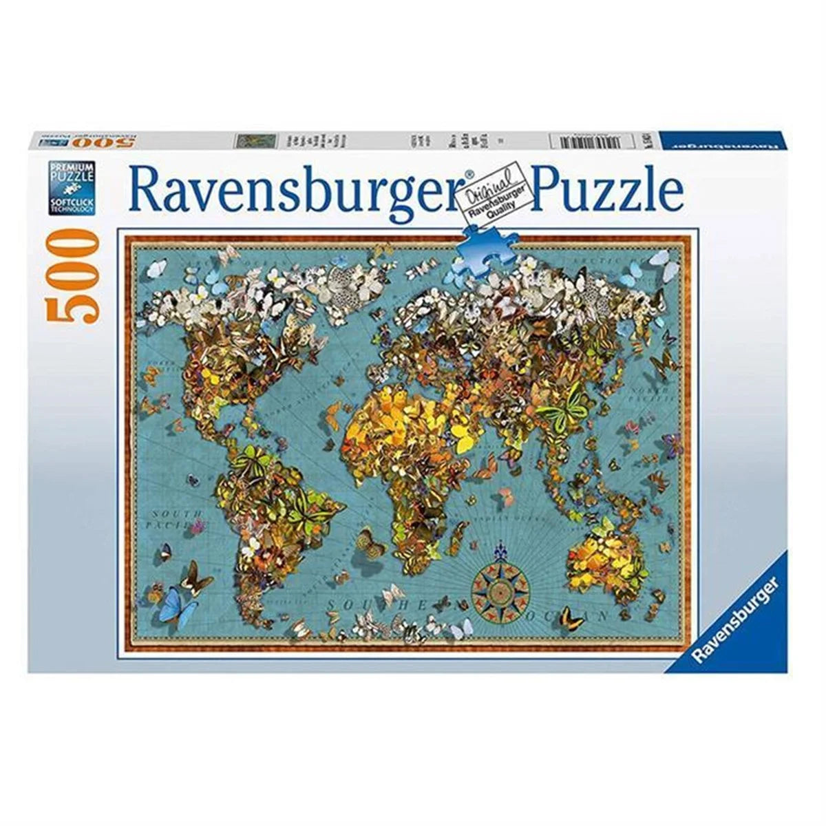 Ravensburger 500 Parça Puzzle Butterflies 150434 | Toysall