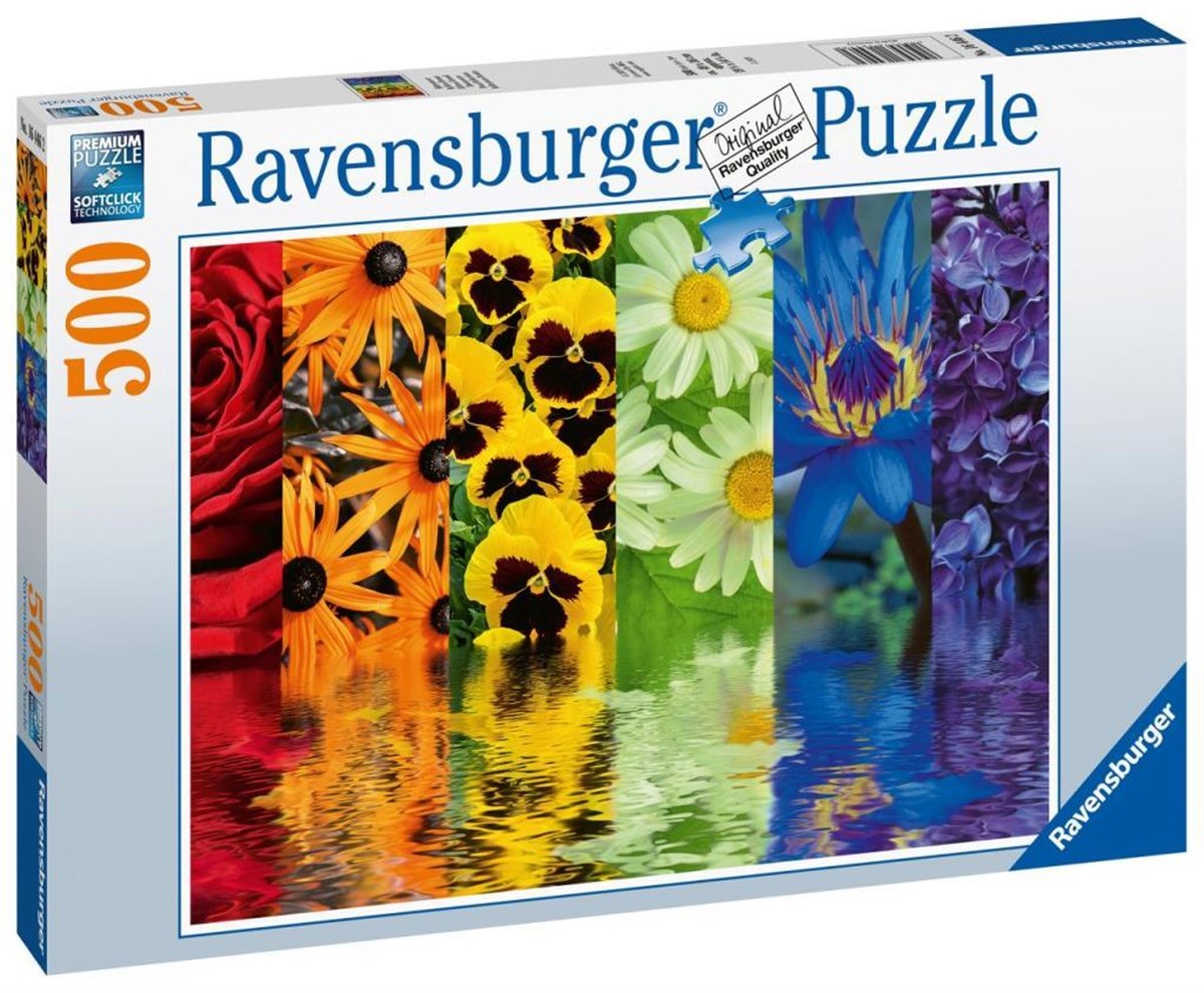 Ravensburger 500 Parça Puzzle Çiçek Yansıma 164462 | Toysall