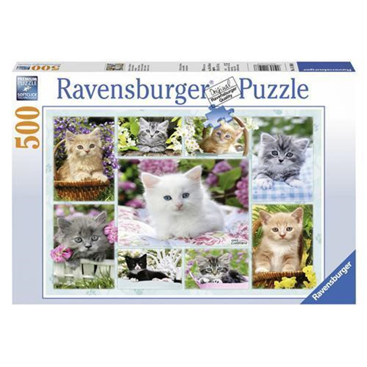 Ravensburger 500 Parça Puzzle Sepette Kedi 141968 | Toysall
