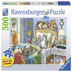 Ravensburger 500 Parça Puzzle Uyuyan Kediler 149667 | Toysall