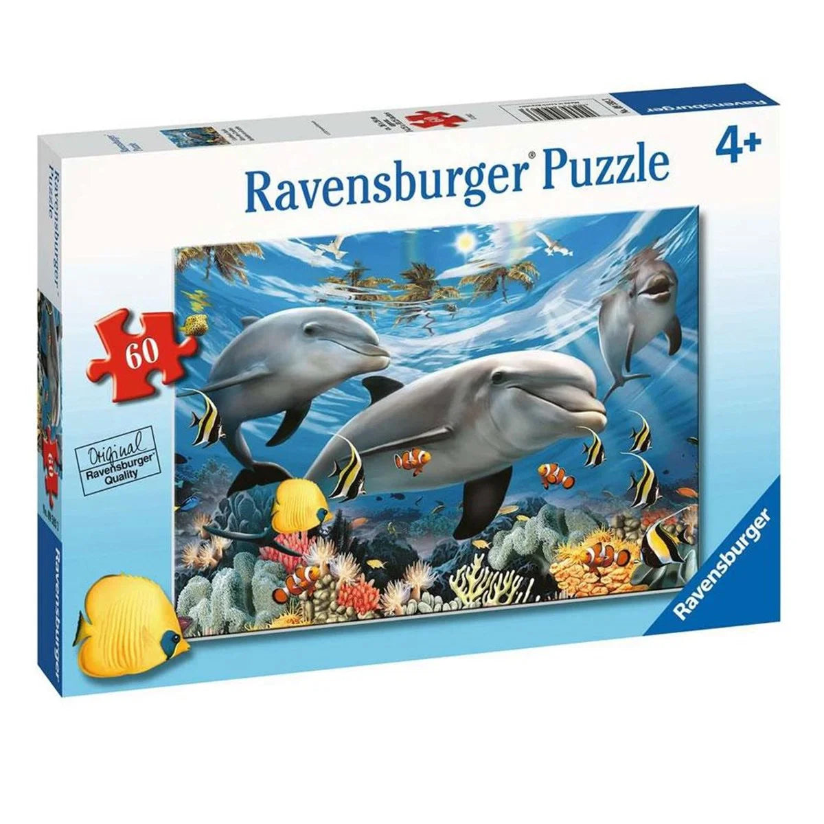 Ravensburger 60 Parça Puzzle Yunuslar 95933 | Toysall