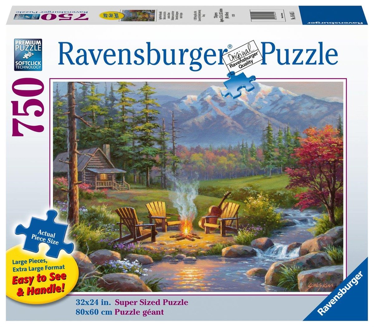 Ravensburger 750 Parça Puzzle Nehir Kıyısı 164455 | Toysall