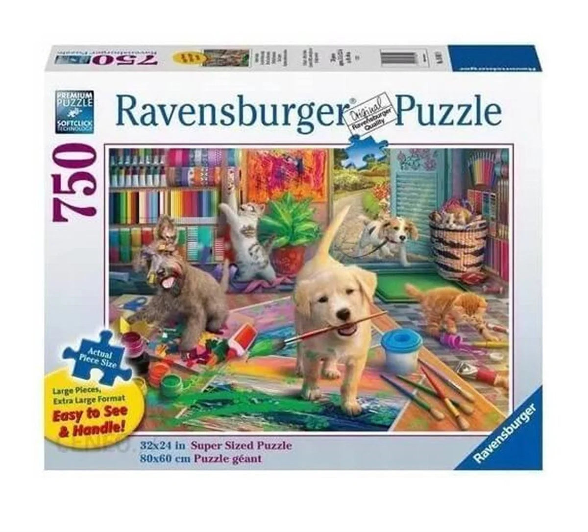 Ravensburger 750 Parça Puzzle Sevimli Boyacılar 168019 | Toysall