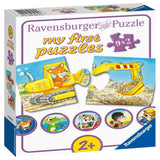 Ravensburger 9x2 Parça Puzzle İnşaatçı Hayvanlar 030743
