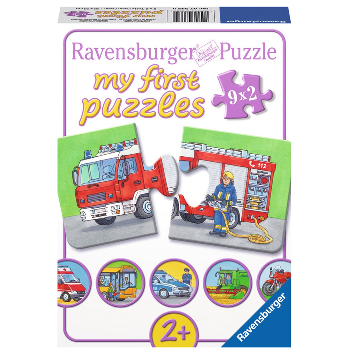 Ravensburger 9x2 Parça Puzzle Araçlar 073320 | Toysall