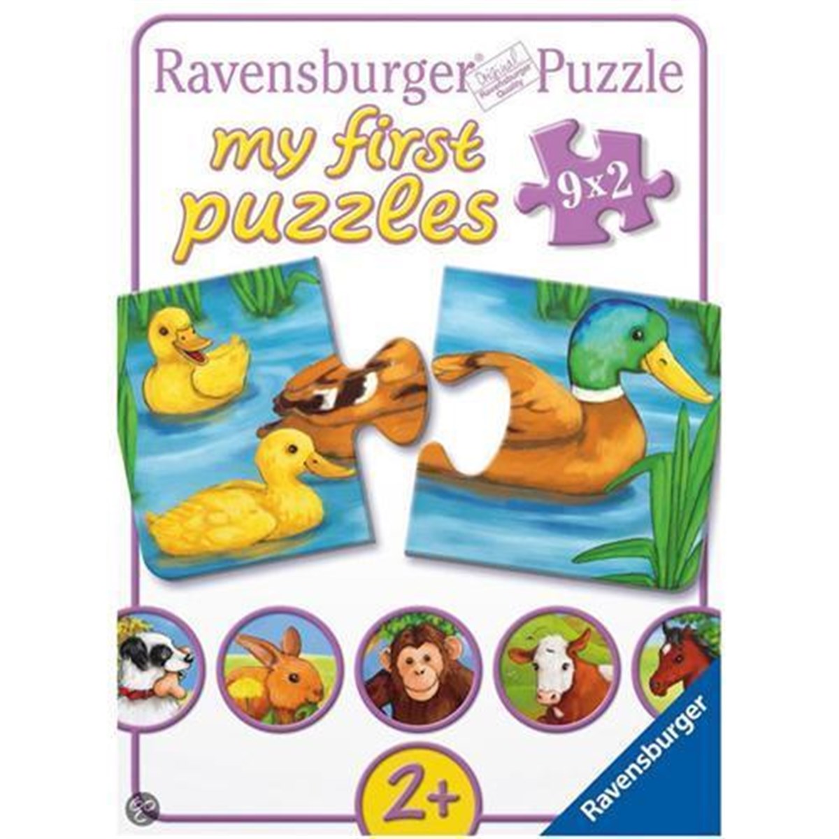 Ravensburger 9x2 Parça Puzzle Hayvanlar 073313 | Toysall