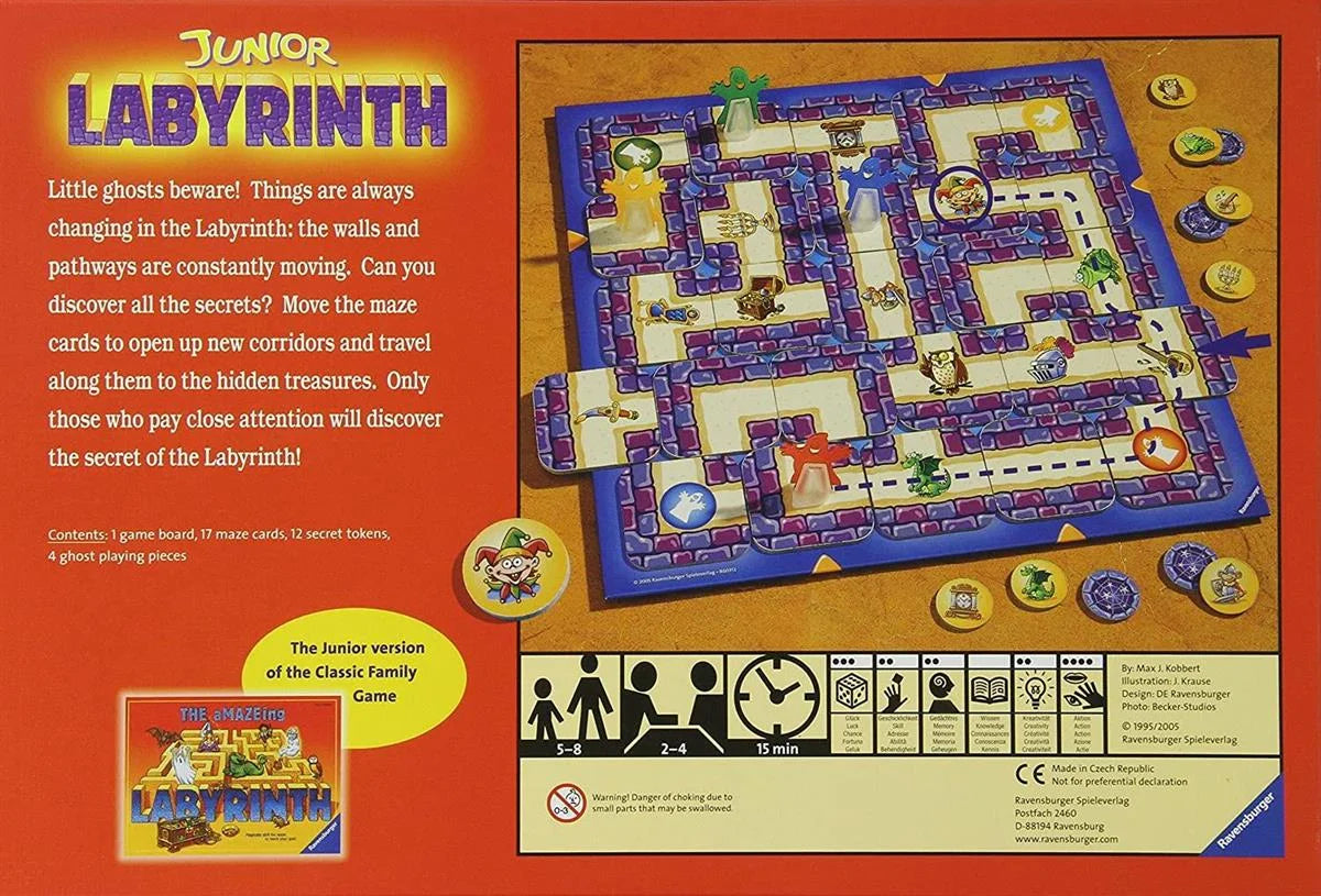 Ravensburger Junior Labyrinth Türkçe Kutu Oyunu 212460 | Toysall