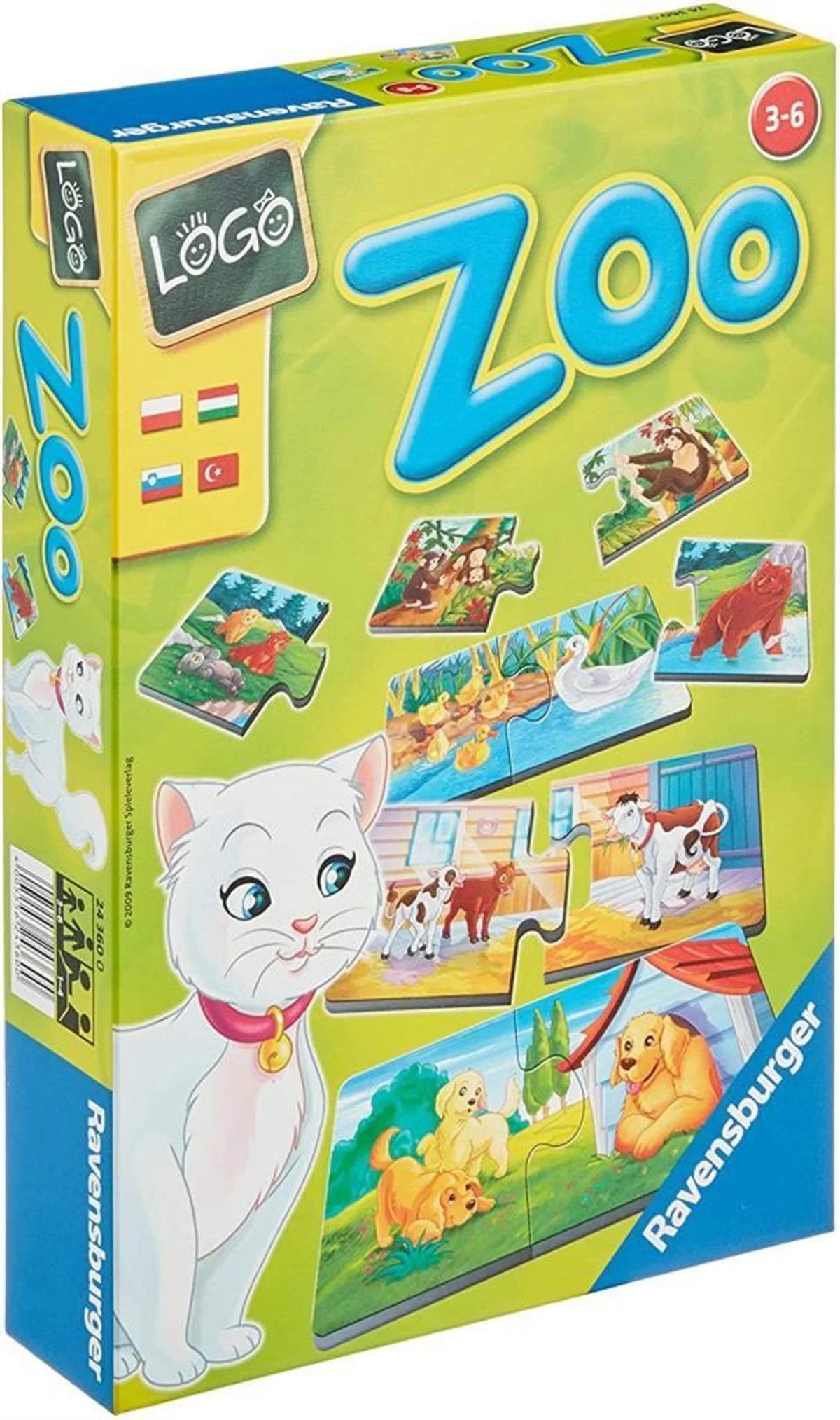 Ravensburger Logo Zoo 243600 | Toysall