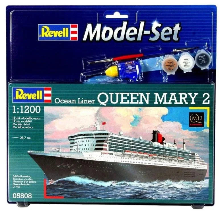 Revell 1:1200 Queen Mary 2 Model Set Gemi 65808 | Toysall