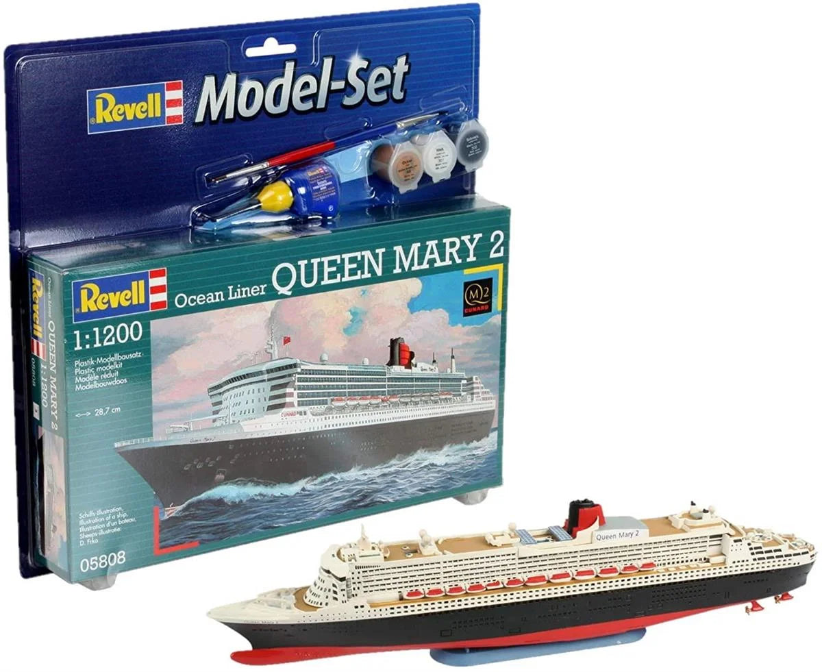 Revell 1:1200 Queen Mary 2 Model Set Gemi 65808 | Toysall