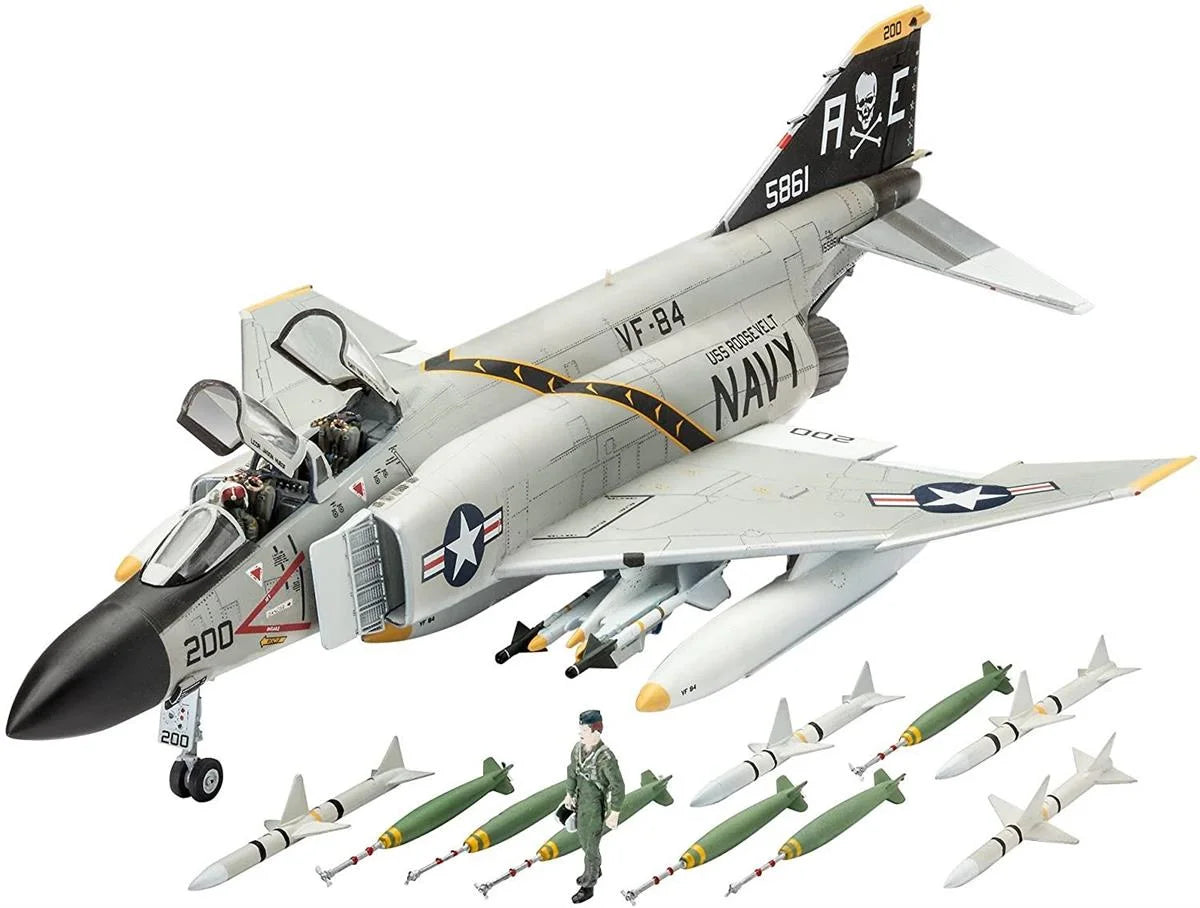 Revell 1:72 F-4J Phantom II Uçak 63941 | Toysall