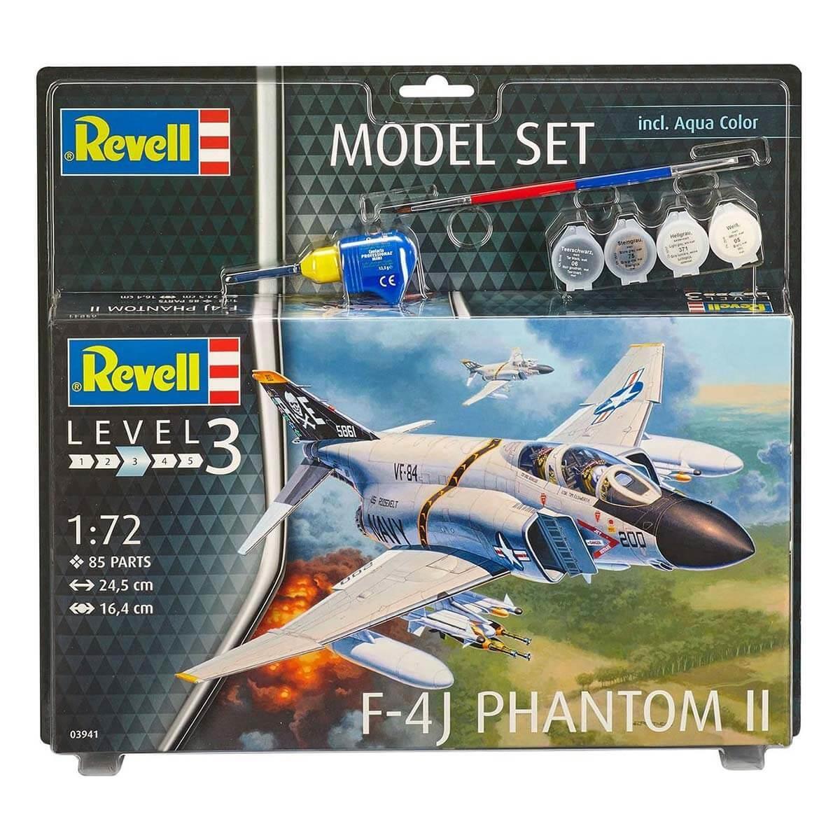 Revell 1:72 F-4J Phantom II Uçak 63941 | Toysall