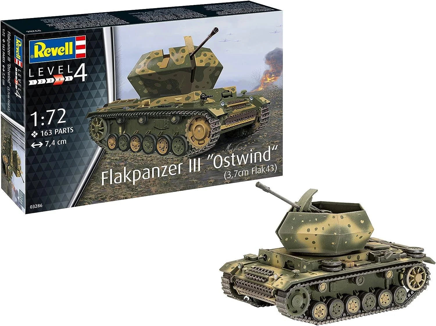 Revell 1:72 Flakpanzer Ostwind 03286 | Toysall