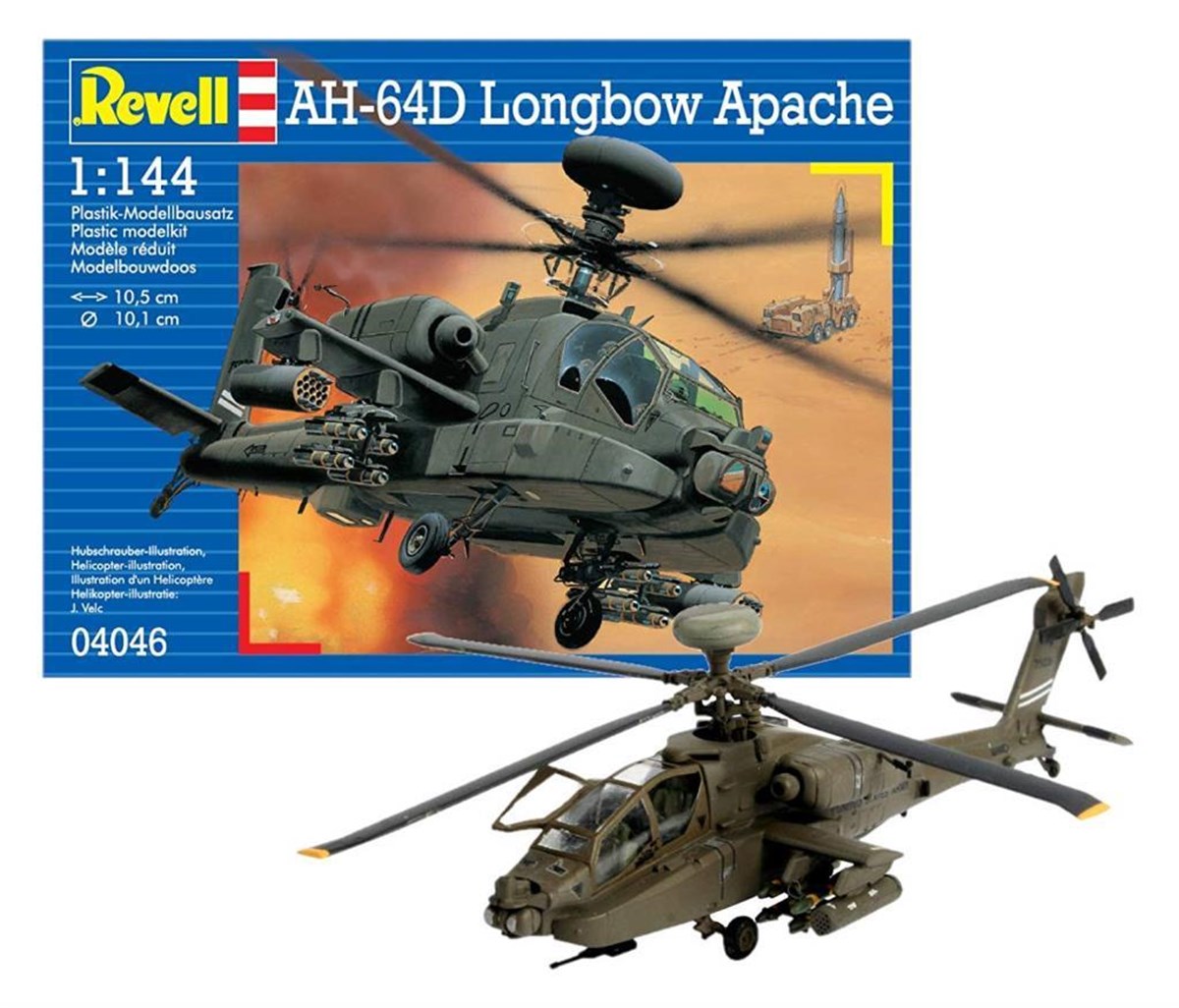 Revell AH-64D Longbow Apache 4046 | Toysall