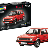 Revell Gift Set 1:24 50 Years of the VolksWagen Golf 1 Gti 5623