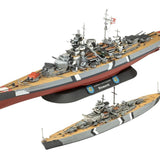 Revell Gift Set 1:700 & 1:1200 The Legendary Bismarck 5637