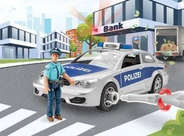 Revell Junior Kit Figürlü Polis Arabası VEA00820