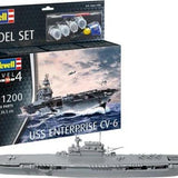 Revell Model Set 1:1200 USS Enterprise CV-6 65824