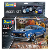 Revell Model Set 1:25 71 Ford Mustang Boss 351 67699