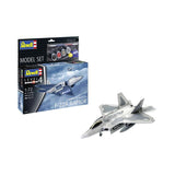 Revell Model Set 1:72 Lockheed Martin F-22A Raptor 63858