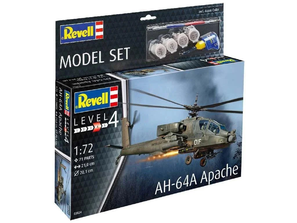 Revell Model Set AH-64A Apache 63824 | Toysall