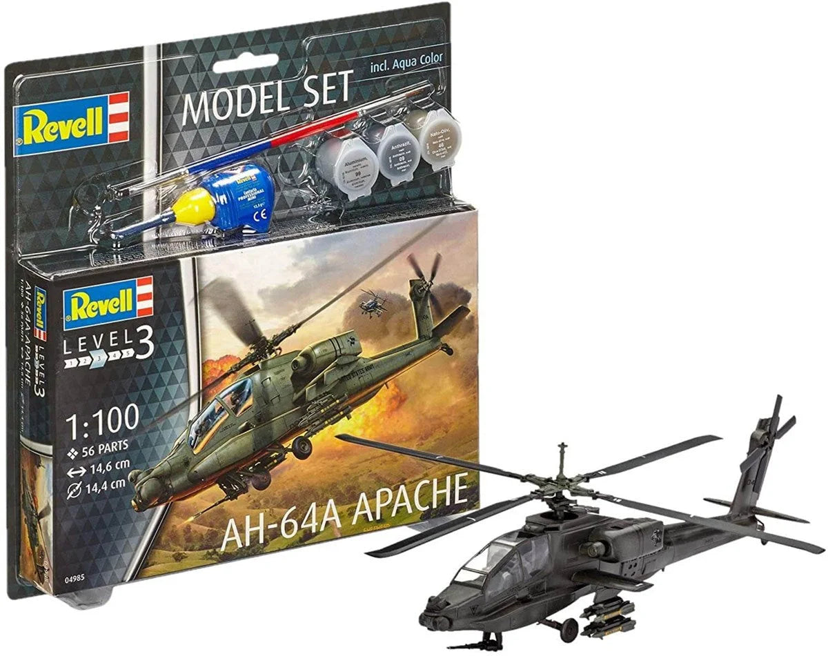 Revell File Set Revell Model Set Apache 64985 | Toysall