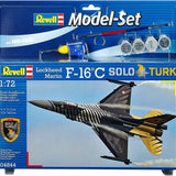 Revell Model Set SoloTürk F-16C 1:72 64844