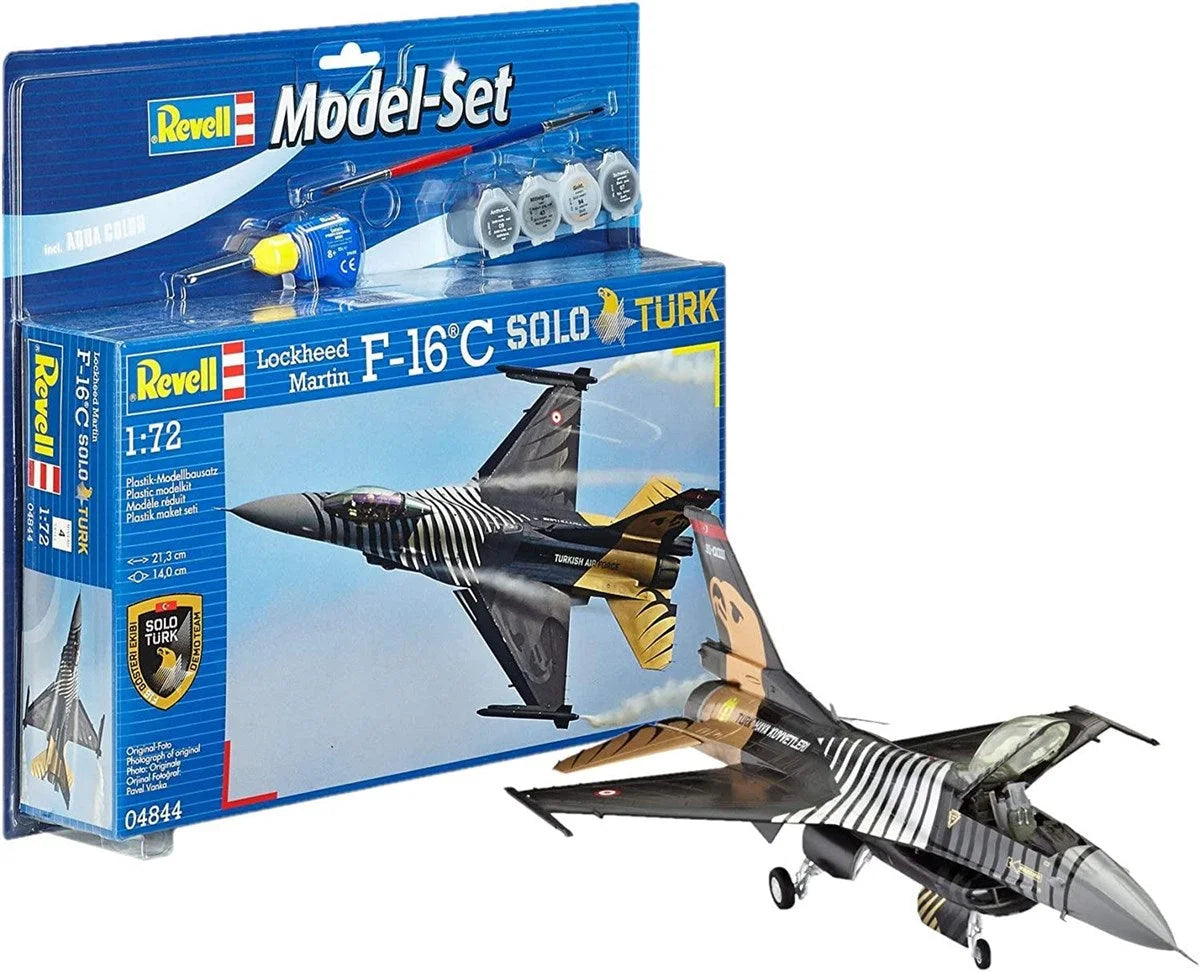 Revell Model Set SoloTürk F-16C 1:72 64844 | Toysall