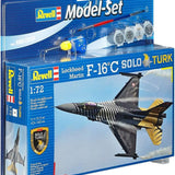 Revell Model Set SoloTürk F-16C 1:72 64844 | Toysall