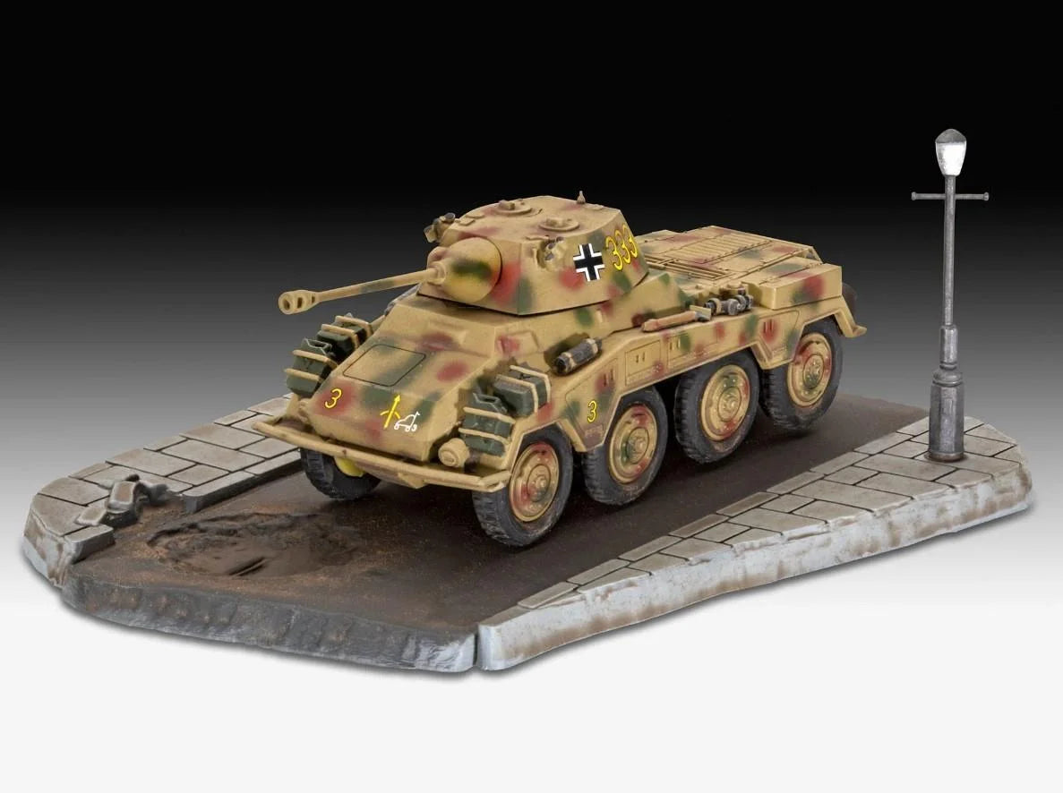 Revell Ordu Sd.Kfz. 234/2 Puma Diorama Model Kit 3298 | Toysall