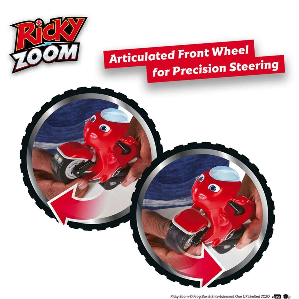 Ricky Zoom 3 Figür - Hank & Bike Buddies TRZ20029-TRZ20041 | Toysall