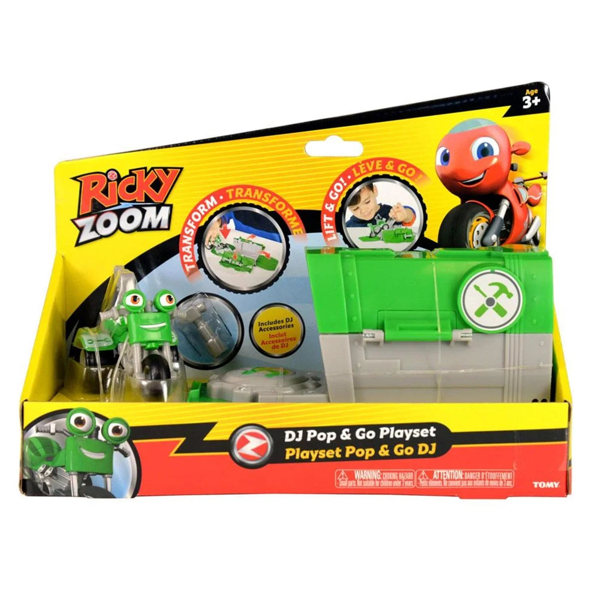 Ricky Zoom Çık ve Fırlat Set - Go Dj TRZ20030-TRZ20034 | Toysall