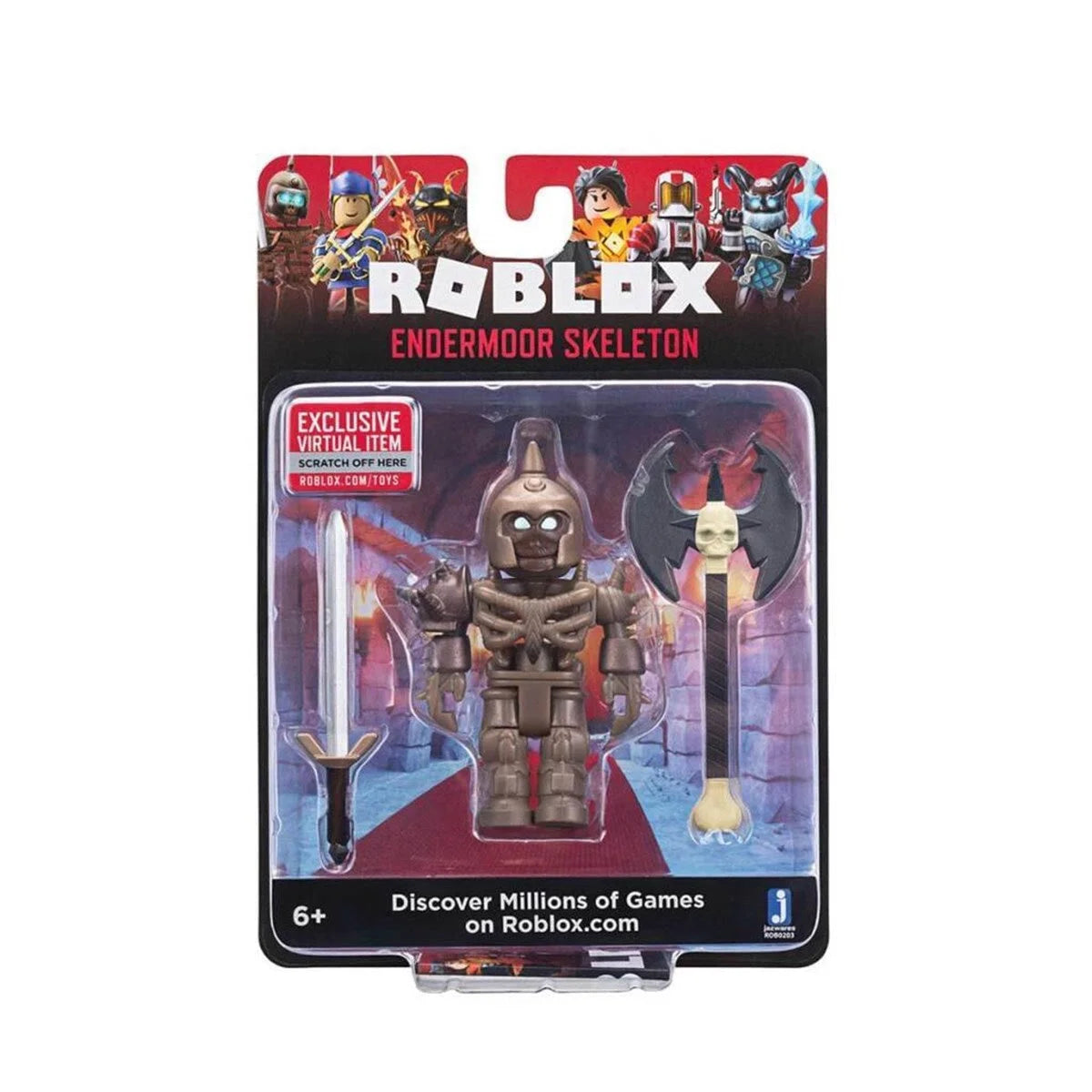 Roblox Figür Paketi-Endermoor Skeleton RBL27000 | Toysall