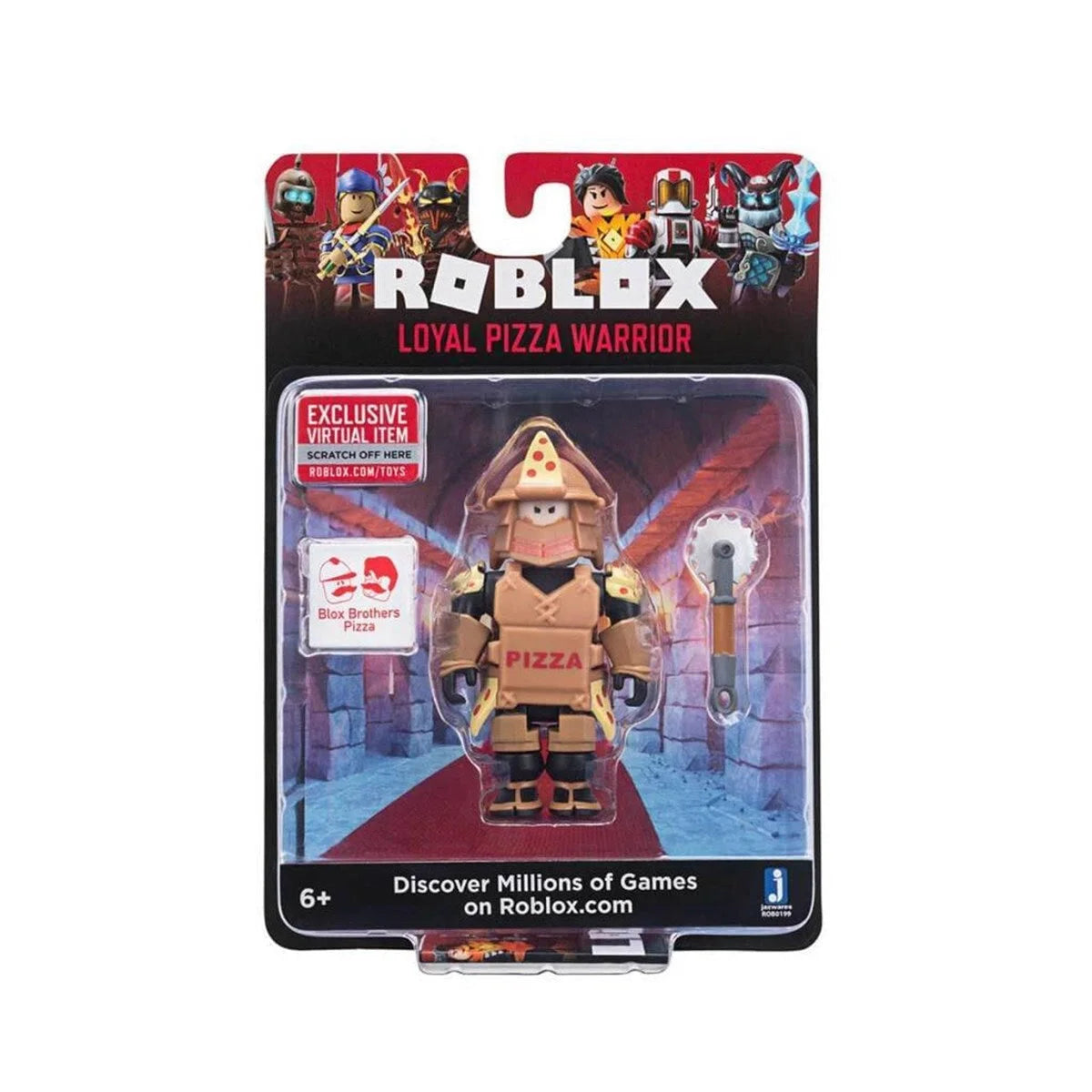 Roblox Figür Paketi-Loyal Pizza Warrior RBL27000 | Toysall