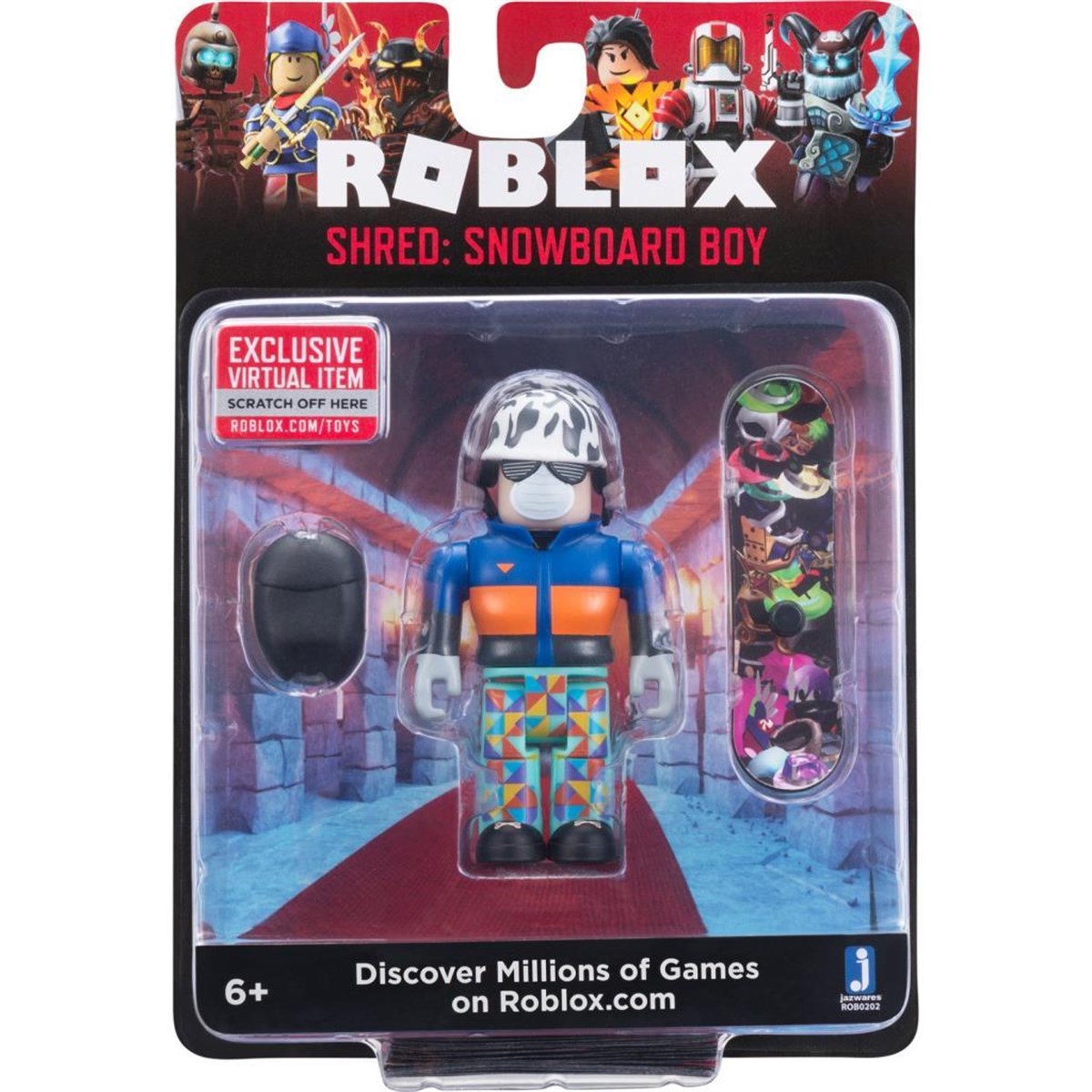 Roblox Figür Paketi-Shred: Snowboard Boy RBL27000 | Toysall