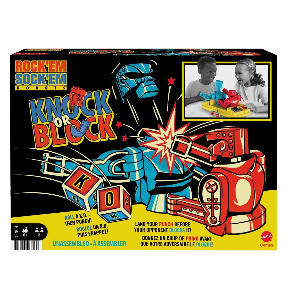 Rock 'Em Sock 'Em Robotlar HDN94 | Toysall