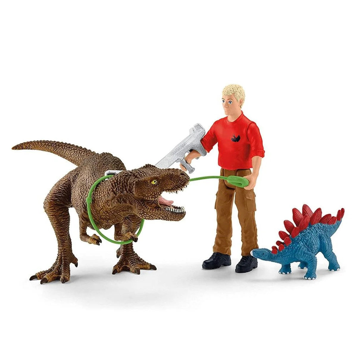 Schleich Dinosaurs Oyun Seti Tyrannosaurus Saldırısı 41465 | Toysall