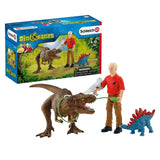 Schleich Dinosaurs Oyun Seti Tyrannosaurus Saldırısı 41465 | Toysall