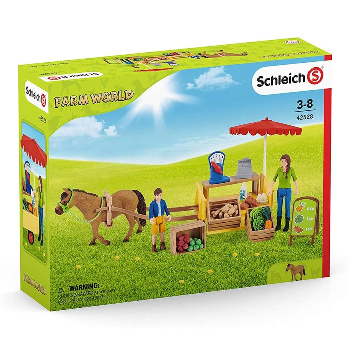 Schleich Gezici Pazar Standı 42528 | Toysall