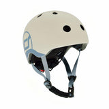 Scoot and Ride Helmet Bebek Kaskı XXS-S Açık Gri 181206-96360