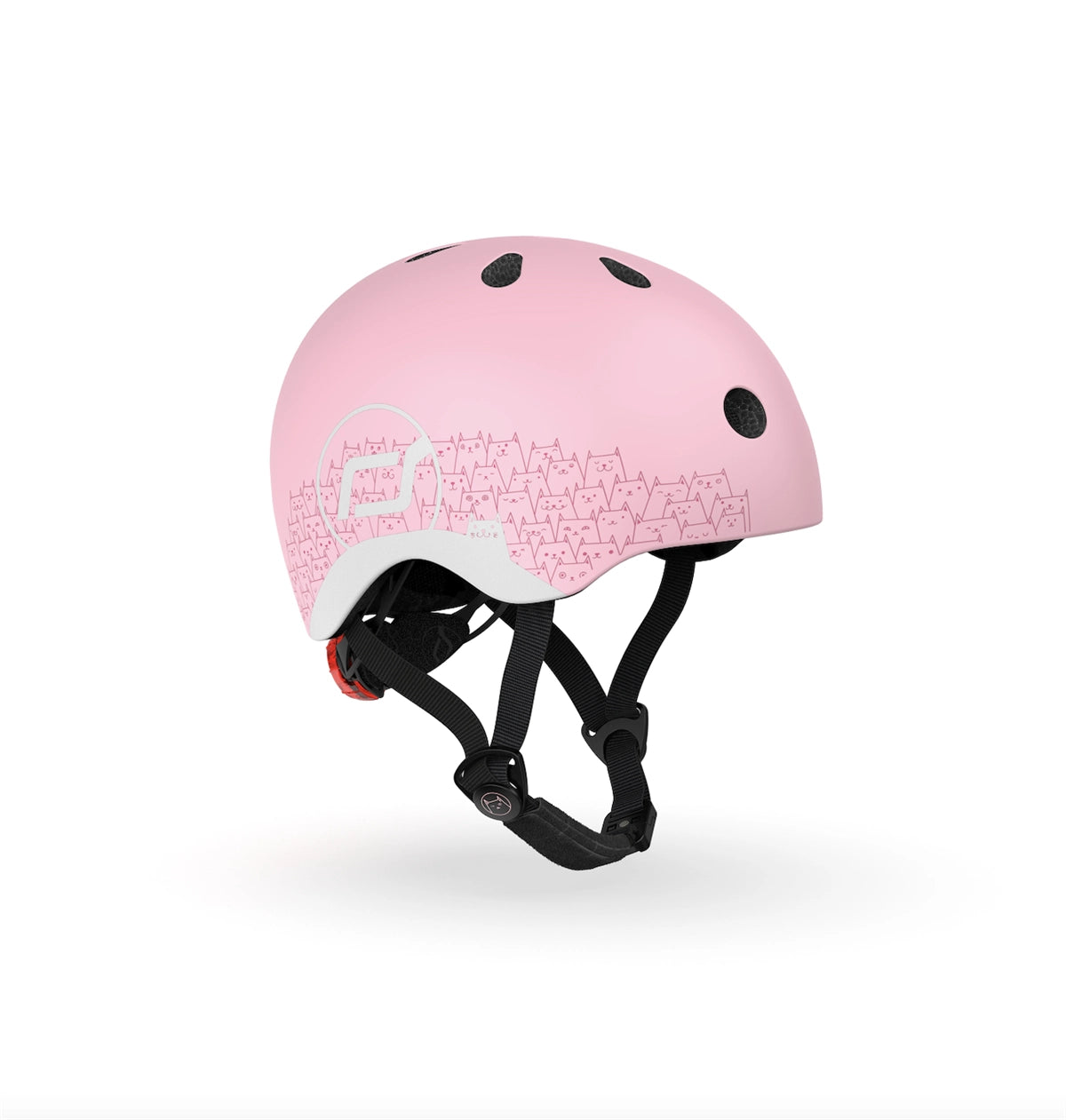 Scoot and Ride Helmet Reflective Bebek Kaskı XXS-S Pembe 181206-96496 | Toysall