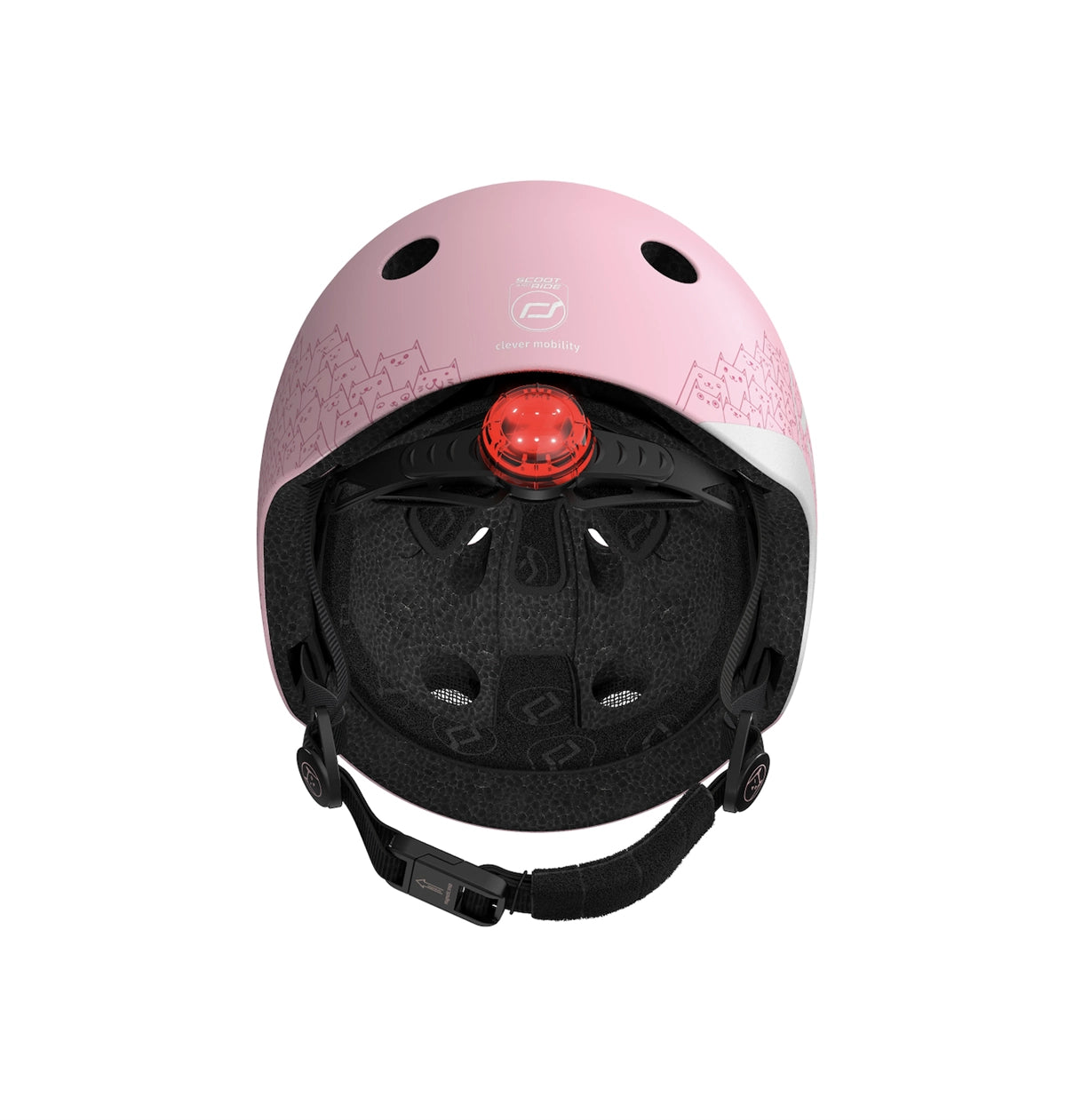 Scoot and Ride Helmet Reflective Bebek Kaskı XXS-S Pembe 181206-96496 | Toysall